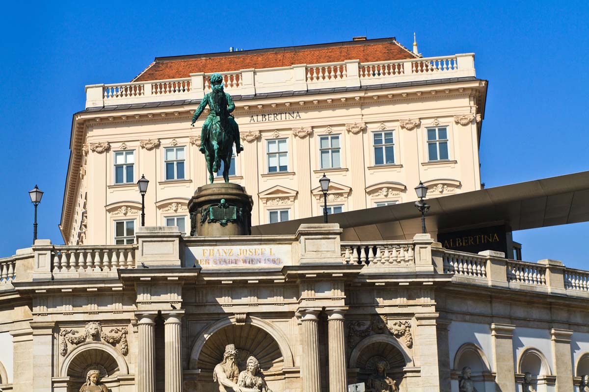Albertina Museum in Vienna, Austria Albertina Museum in Vienna, Austria
