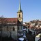 Berner Altstadt Nydeggkirche in Bern Old City of Bern in Switzerland