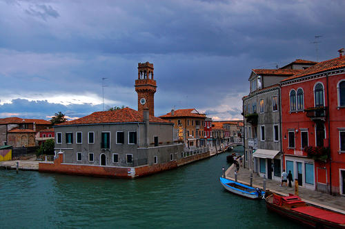 Island of Murano in Venice, Italy