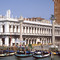 Piazza San Marco Libreria and Biblioteca Marciana and Columns in Piazzetta%2C Venice St Mark's Square in Venice, Italy