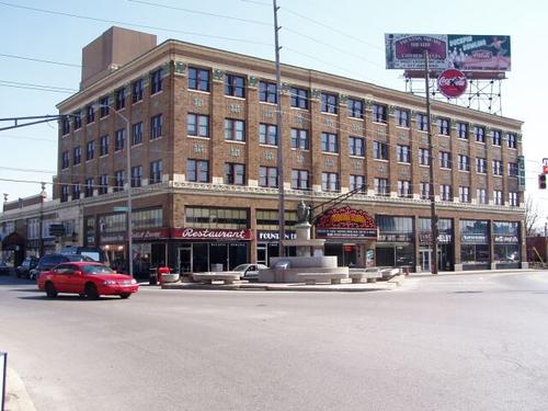 Fountain Square Cultural District in Indianapolis, United States