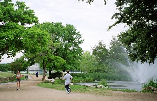 Lady Bird Lake in Austin, United States