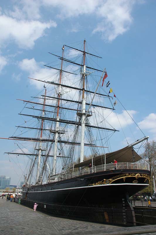 Cutty Sark in London, United Kingdom Cutty Sark in London, United Kingdom