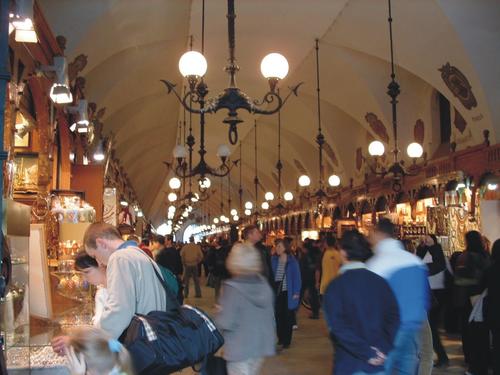 Cloth Hall Krakow in Krakow, Poland
