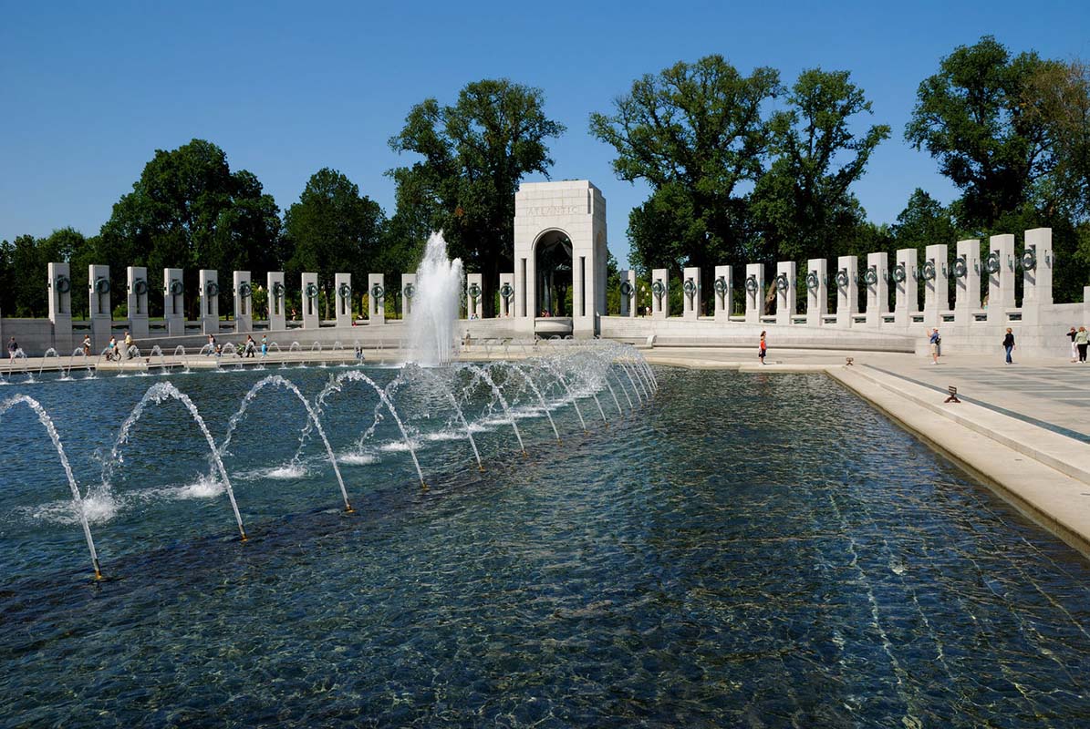 National World War II Memorial in Washington, United States National World War II Memorial in Washington, United States