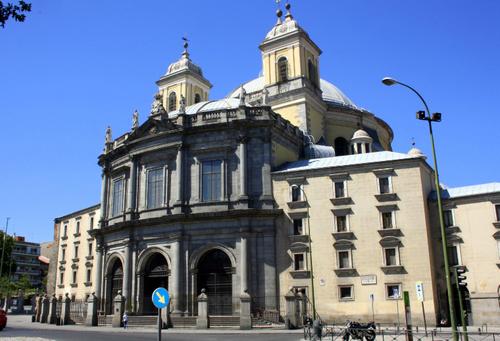 San Francisco el Grande Basilica in Madrid, Spain