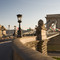Széchenyi Chain Bridge in Budapest, Hungary