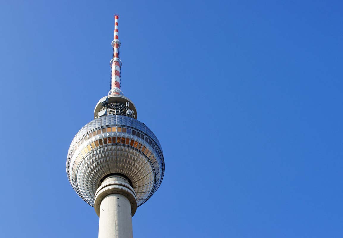 Berlin television tower in Berlin, Germany Berlin television tower in Berlin, Germany