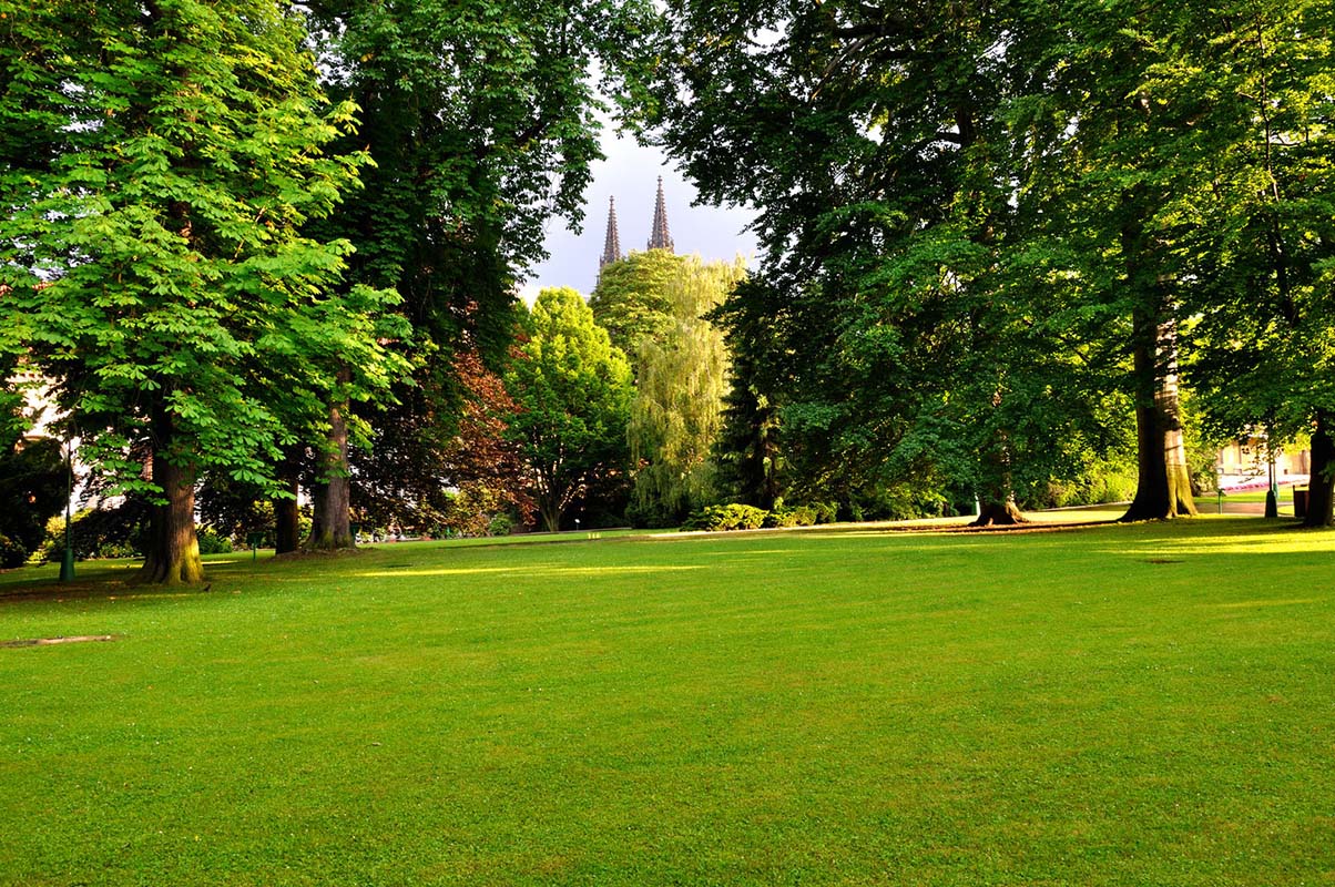 Royal Garden of the Prague Castle in Prague, Czech Republic Royal Garden of the Prague Castle in Prague, Czech Republic