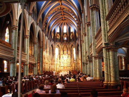 Notre-Dame Cathedral Basilica in Ottawa, Canada