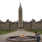 Parliament Hill Peace Tower and Centennial Flame Parliament Hill in Ottawa, Canada