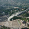Holmenkollen Holmenkollbakken under construction aerial 2 Holmenkollen Ski Jump