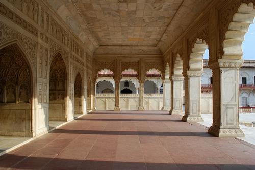 Agra Fort in Agra, India