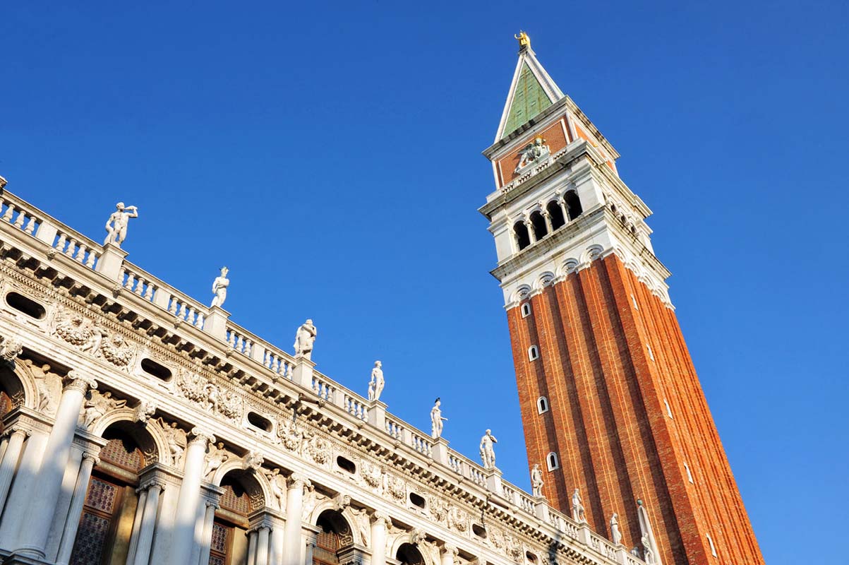 St Mark's Campanile in Venice, Italy St Mark's Campanile in Venice, Italy