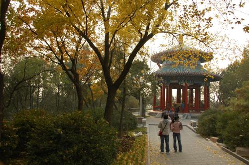 Jingshan Park in Beijing, China