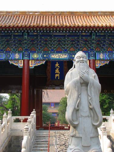 Temple of Confucius in Beijing, China