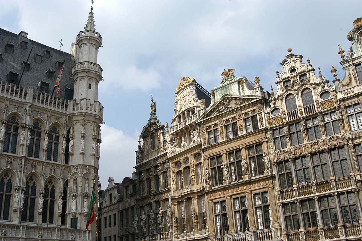 Grand Place Brussels in Brussels, Belgium Grand Place Brussels in Brussels, Belgium