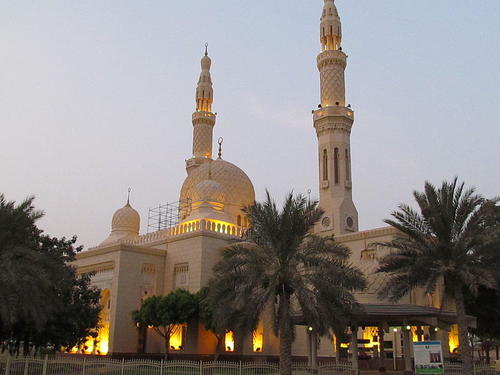 Jumeirah Mosque in Dubai, United Arab Emirates
