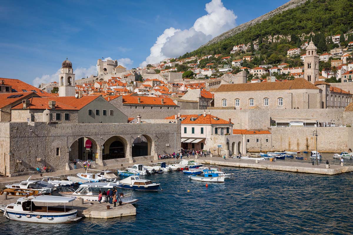 Old Town Dubrovnik in Dubrovnik, Croatia Old Town Dubrovnik in Dubrovnik, Croatia