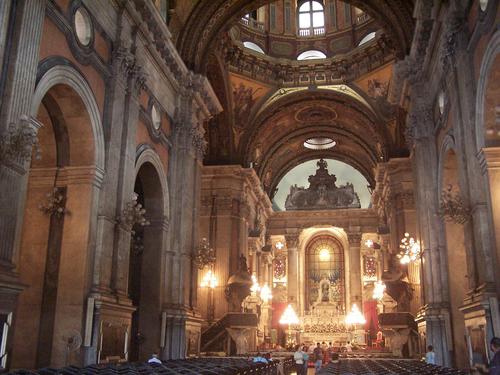 Candelária Church in Rio de Janeiro, Brazil