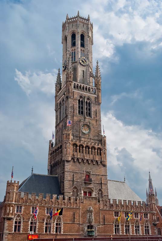 The Belfry Tower in Bruges, Belgium The Belfry Tower in Bruges, Belgium