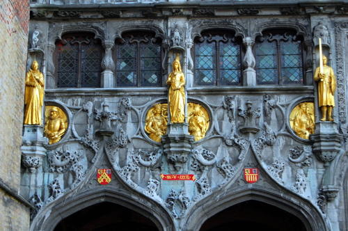 Basilica of the Holy Blood in Bruges, Belgium