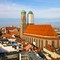 Frauenkirche Munich Frauenkirche from Neues Rathaus Cathedral of Our Dear Lady in Munich, Germany
