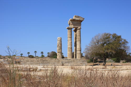 Acropolis of Rhodes, Rhodes City