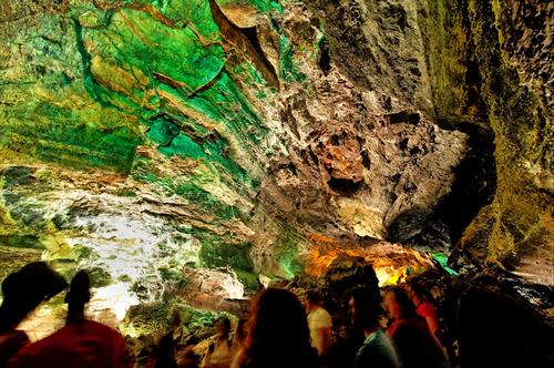 The Green caves in Spain