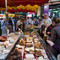 Borough Market Borough Market cake stall%2C London%2C England - Oct 2008 Borough Market in London, United Kingdom