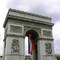 Triumphal Arch in Paris, France