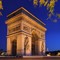 Triumphal Arch in Paris, France
