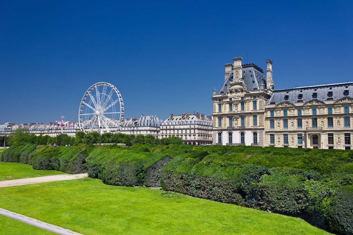 Tuileries Garden in Paris, France Tuileries Garden in Paris, France