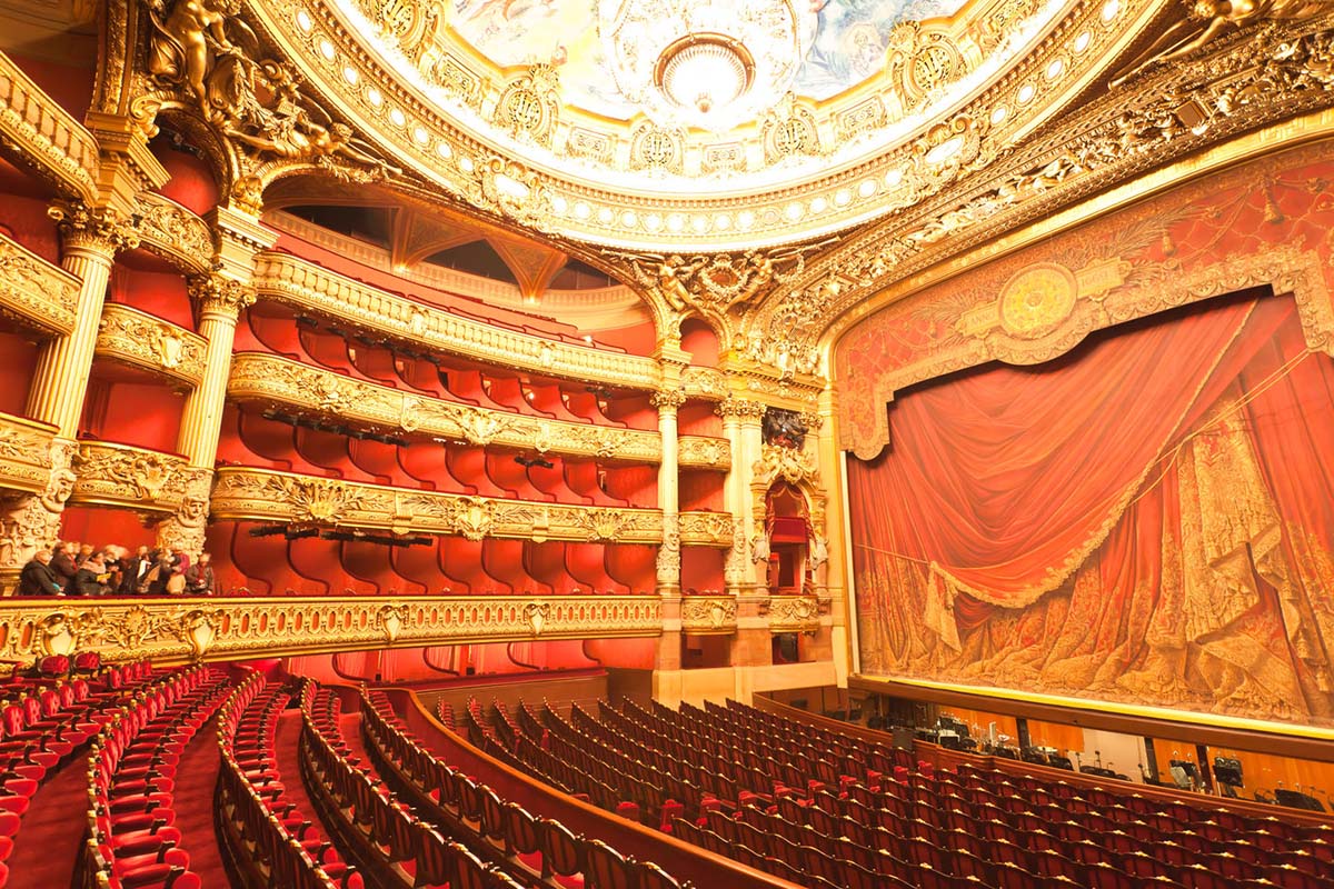 Opera Garnier Palace Paris in Paris, France Opera Garnier Palace Paris in Paris, France