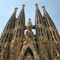 Sagrada Família church in Barcelona, Spain