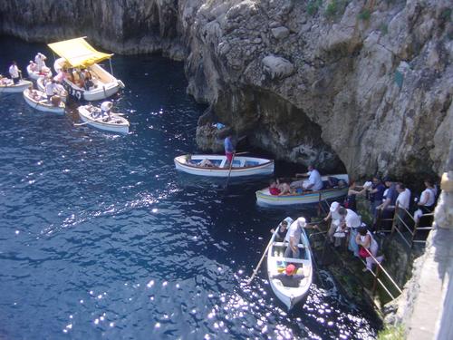Blue Grotto in Italy