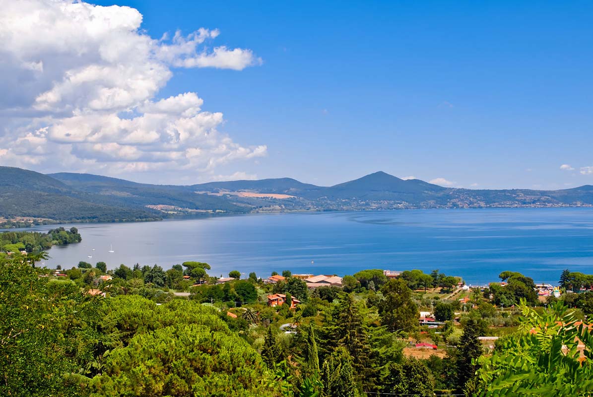 Lake Bracciano in Italy Lake Bracciano in Italy