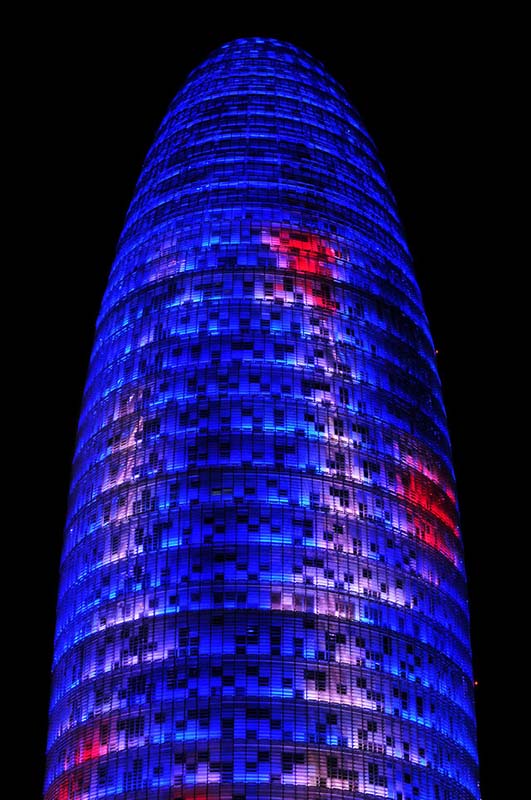 Agbar Tower in Barcelona, Spain Agbar Tower in Barcelona, Spain