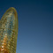 Agbar Tower in Barcelona, Spain