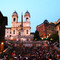 Piazza di Spagna & the Spanish Steps Spanish Steps at Dusk Spanish Square & the Spanish Steps in Rome, Italy