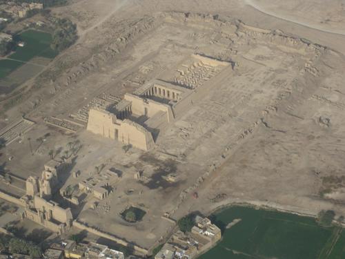 Medinet Habu in Egypt