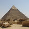 Pyramid of Khafre in Cairo, Egypt